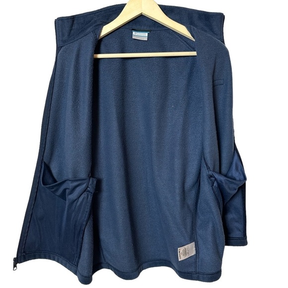 Columbia Men's Benton Spring Full-Zip Fleece Vest (with logo) Size Medium - Picture 11 of 12